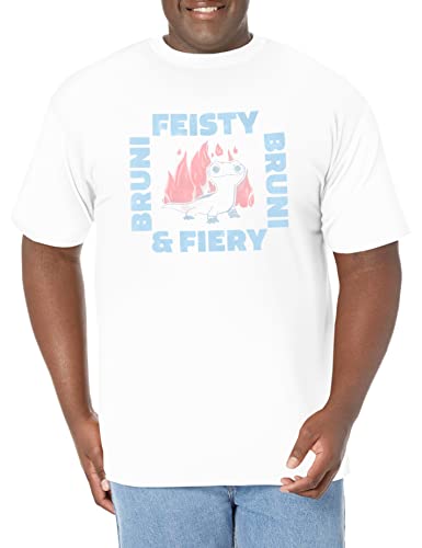 T-Shirt Bruni Disney Homme anti-déformation en coton doux pour en finir avec les hauts ternes