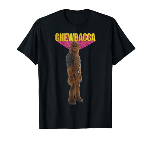 T-shirt Star Wars Chewbacca graphique pour vos soir&eacute;es cin&eacute;ma et look streetwear