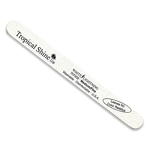 Tropical Shine White Lightning File (Medium 180/Fine 240)