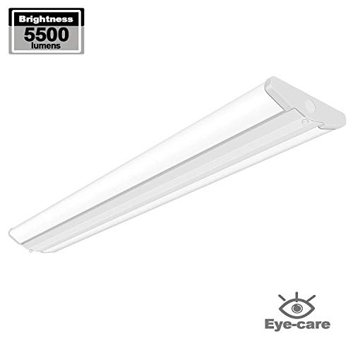 AntLux 4FT LED Wraparound Light Fixture 50W Ultra Slim LED Shop Lights