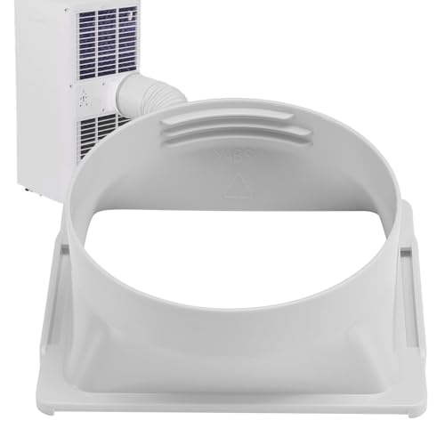 5.9 in Portable Air Conditioner Parts for 5.9'' Hose Square Air Conditioner Exhaust Hose Coupler AC Hose Adapter A/C Coupler Connector (Square)