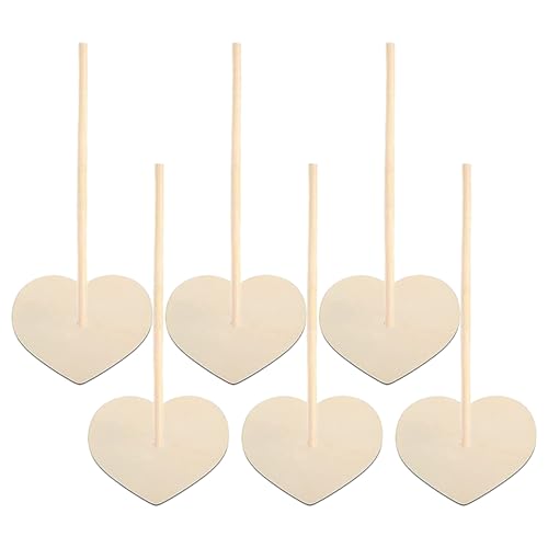 Wisylizv Porta-Bagels | Expositor decorativo de madera reutilizable | 6 piezas soporte para Bagels para exhibición, para bodas, cumpleaños, fiestas, Año Nuevo, vacaciones, cocina, oficina, Brunch y
