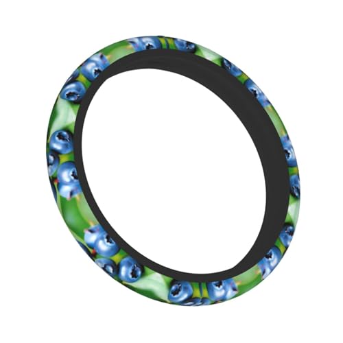 WHJSHOP Fruit Blueberry Prints Couche de roue de qualité – Protection en néoprène durable pour tous les types de véhicules – vue 2
