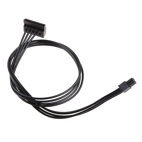 Cable Mini 4 Pin a SATA SSD 35.5 cm para motherboard miniatura 3