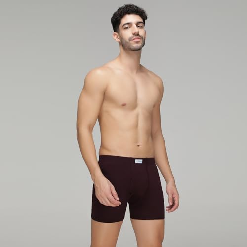 Image of Amul Comfy Men's Trunk Underwear | Soft Outer Elastic | Soft Waistband | Breathable Comfortable Innerwear | Pack of 10 | Color May Vary