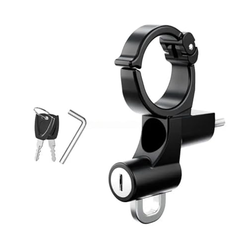 Antivol de guidon de moto pour sécuriser votre casque en ville