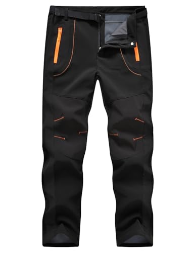 donhobo Herren Wanderhose Winddicht Wasserdicht Softshellhose Outdoorhose...