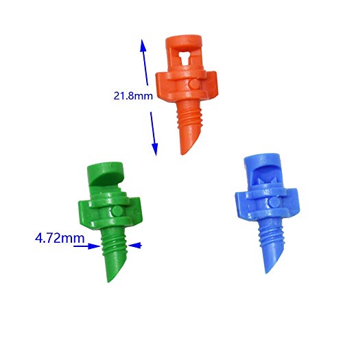 Buse de réfraction arrosage contre le dessèchement des fleurs et massifs 50PCS - 7