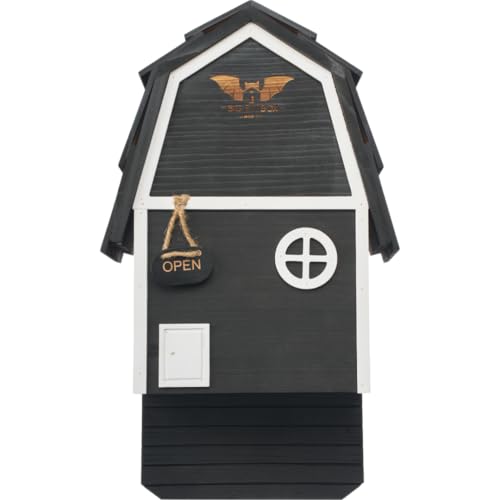 Image of WildYard Big Bat Barn Junior - 2 Chamber, Black, Up to 50 Bats, Preassembled