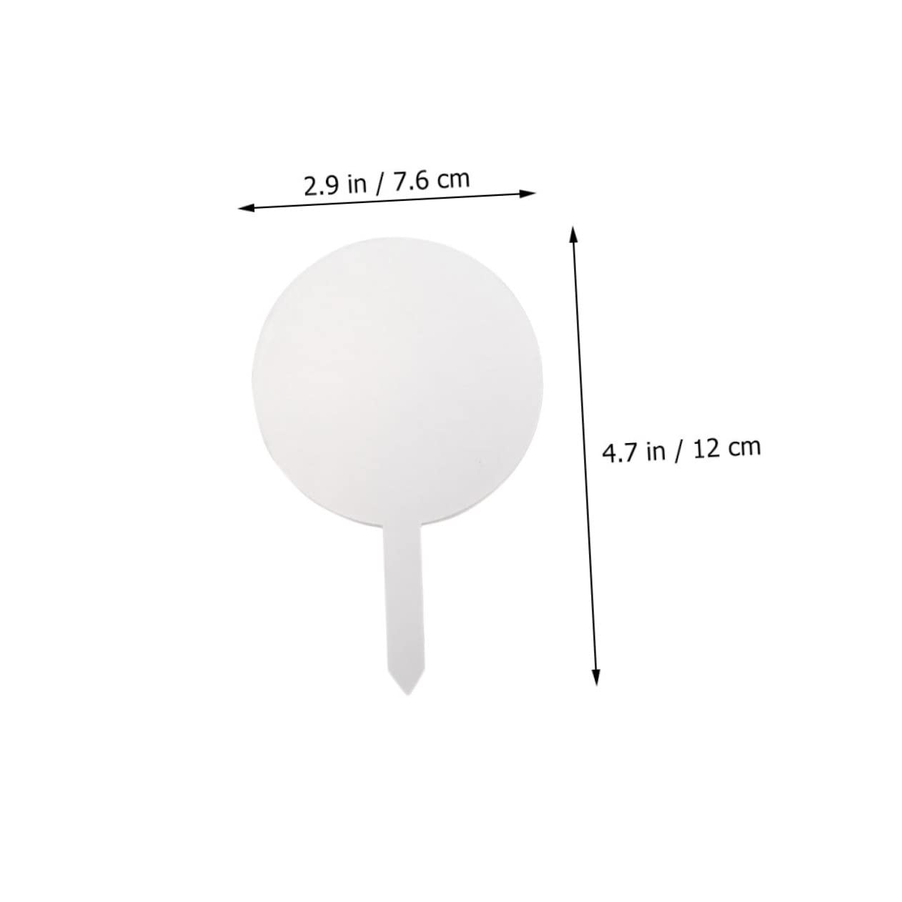 3 Sets Pflanzenetiketten Mit Stift Acryl-pflanzenmarkierungen Für Den Garten Leicht Zu Schreiben Und Zu Löschen 12 Stück * 3