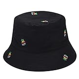 Fischerhut Herren 60 Sun Sides Cap Sommer Unisex Hut Fisherman Beach tragen auf Hut Cap Flache Baseballmützen Cap Bedrucken