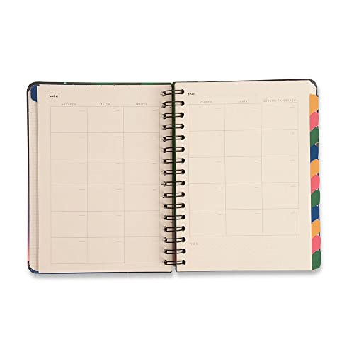 Cicero Planner Permanente Wire-o Pastel Block Semanal Notas A5 Color, 9528