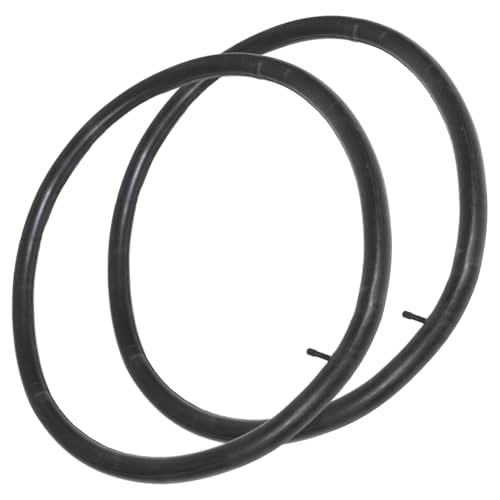 YARNOW 2 Piezas Cámara de Aire para neumáticos de montaña Tubo de neumático de Bicicleta Cable del Acelerador de de Cross Tubo Interior de Bicicleta Metal Black