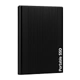 Lolsyt Hard Disk Esterno 2T - 2,5' Ultrasottile Portatile USB Storage per Desktop, Laptop, MacBook, Chromebook Wii u,TV（Nero）