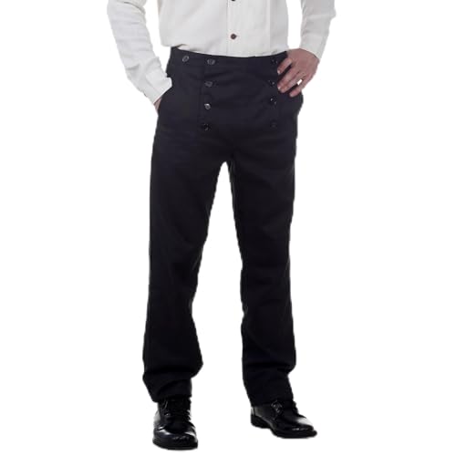 ThePirateDressing Steampunk Victorian Costume Pants for...
