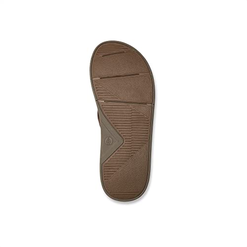 Image of Volcom Men's Recliner Sandals - Water-friendly Flip Flops With Recliner Comfort Foam Footbed