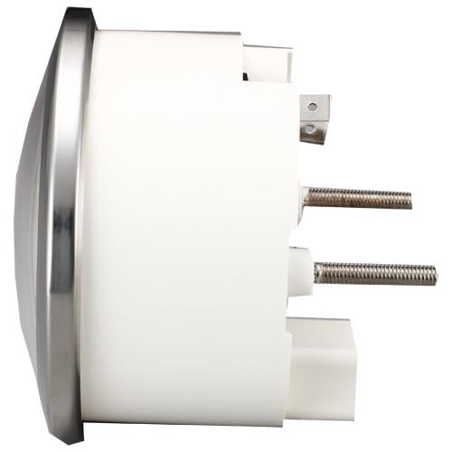 Miniatura 2 de MOTOR METER RACING Classic Series 3.346 in 3-38 "velocímetro eléctrico pantalla digital odómetro MPH esfera blanca aguja roja bombilla Illumiantion