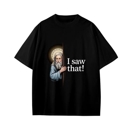 Jesus Funny I Saw That Boys Girls Teens T-Shirt Anime Gift