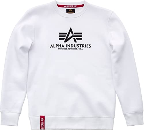 Alpha Industries Basic Sweater Camo Sweatshirt für Herren Black Camo – Ansicht 3