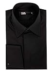 karl lagerfeld anzug  Karl Lagerfeld Herren Hemd Schwarz 42
