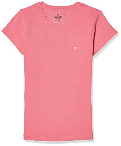 Blusa meia manga, Menina, Hering, rosa medio, 10