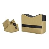 DONGKER Bolsas de arena de tiro al aire libre, bolsa de descanso táctica, duradera y resistente al agua delantero trasero conjunto para exterior de gafas de caza