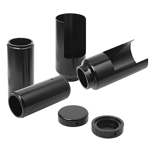 H Ruo Front Fork Cover Tube Caps Shock Fits For Harley Dyna Fxd Street Bob Low Rider 06-17 #TOP5
