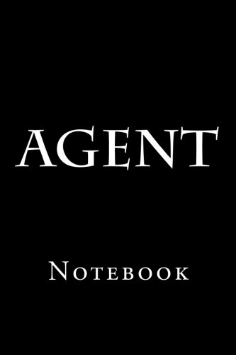 Agent: Notebook, 150 lined pages, softcover, 6 x 9