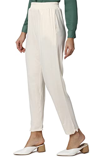Image of Van Heusen Women's High Rise Regular Fit Casual Pants