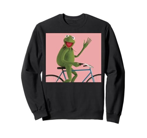 Sweatshirt Disney Muppets Kermit The Frog pull de sport imprimé cycliste pour adulte