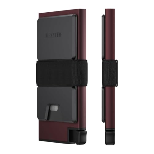 Image of Ekster Aluminum Cardholder Wallet for Men | Metal Wallets with RFID Blocking Layer | Slim & Minimalist Aluminum Wallet with Push Button for Quick Card Access