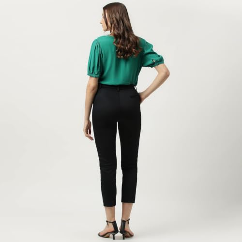 Image of Marks & Spencer Women's High Rise Slim Casual Pants