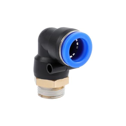 Conector neumático codo PL6-1/8 rosca BSP para tubo de 6mm