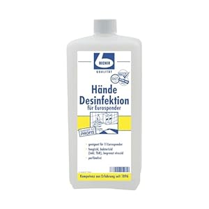 10x Dr. Becher Hände Desinfektion 1 Liter