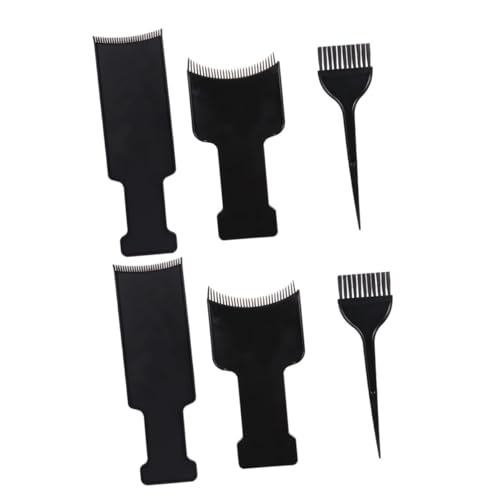 DOITOOL 2sets Men Hair Comb Beachersett Hairdressing Tool Semi Perm Brush Root Touch-up Kit