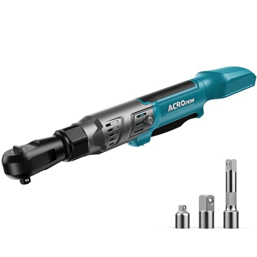 3/8' Cordless Ratchet Wrench for Makita 18V Battery, Brushless...