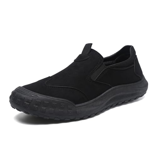 Men's Anti-Slip Waterproof Outdoor Walking Shoes Slip-on Comfortable Work Shoes Men's Casual Shoes