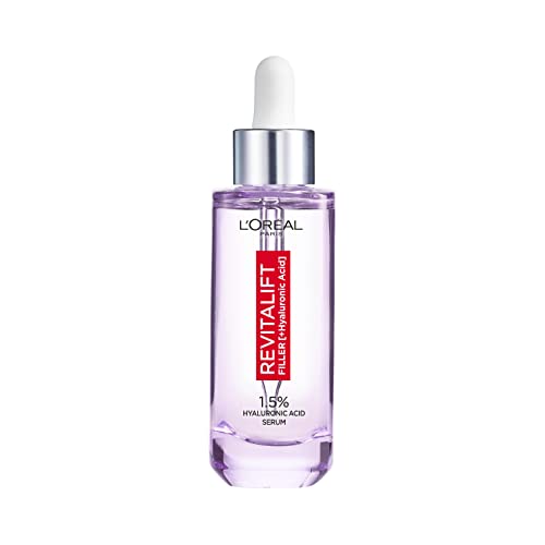 L'Oréal Paris Hyaluronic Serum, Revitalift Filler, Anti-Ageing Fa...