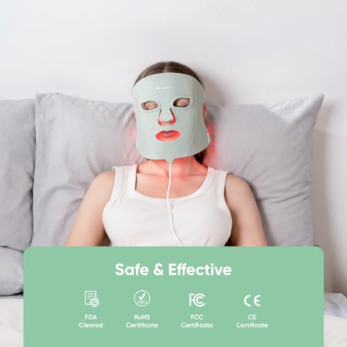 Image of Nanoleaf FDA-Cleared LED Light Therapy Face Mask with 7 Treatment Modes