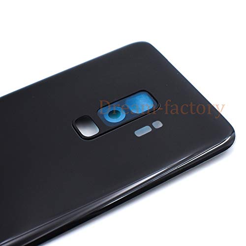 Lysee Mobile Phone Housings & Frames - 50Pcs Dhl For Samsung Galaxy S9 G960F /S9 Plus G965F Back Battery Cover Door Rear Glass +Camera Lens+Adhesive+Imei - (Color: Black For S9 Plus) #TOP1