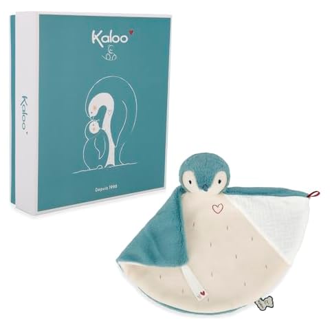 Kaloo Complices Green Penguin Comforter Cover