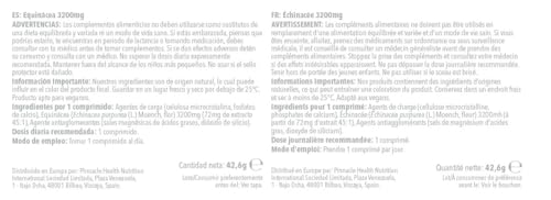 Échinacée 3200 mg | Complément Alimentaire Naturel | 180 Comprimés Végétaliens | 6 Mois d’Utilisation | SimplySupplements – vue 3