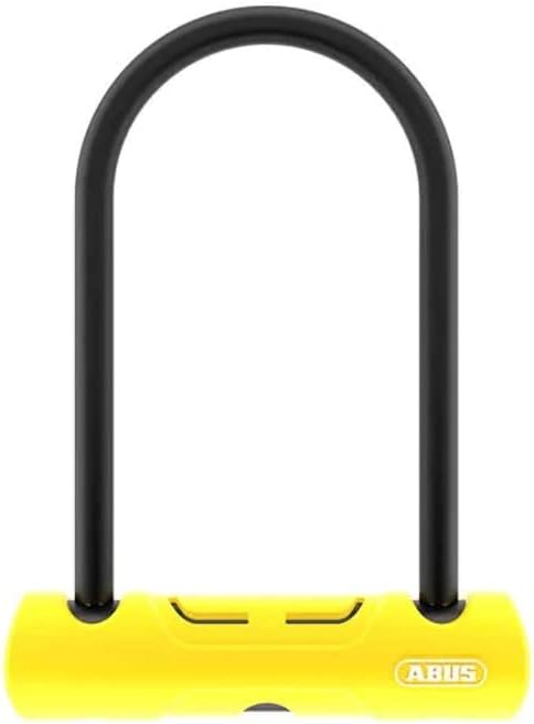 ABUS 402 Mini U-Lock - 4.3x5.9, Keyed, Black, Includes Bracket