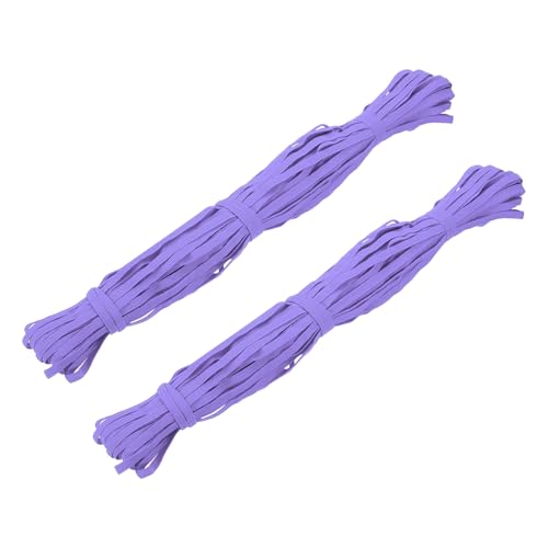 Bande élastique lavande 0,6 cm x 30,7 m pour couture de vêtements et loisirs créatifs