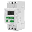 DEWIN Timer Digitale Settimanale AC 220V Timer Digitale Programmabile con display LCD Temporizzatore 220V,16 Programmi di Accensione/Spegnimento (Con Manuale in Italiano)