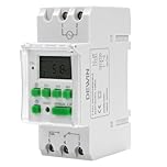 DEWIN Digital Timer, Digital Timer Switch for DIN Rail weekly Programmable Electronic Relay AC 230V