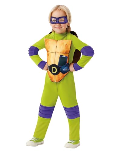 Disfraz Donatello TMNT Mutant Mayhem para niño pequeño