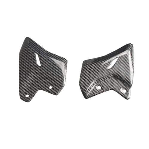 Tablero de protección trasera de pedal y ala Z650 2017-2025 fibra de carbono