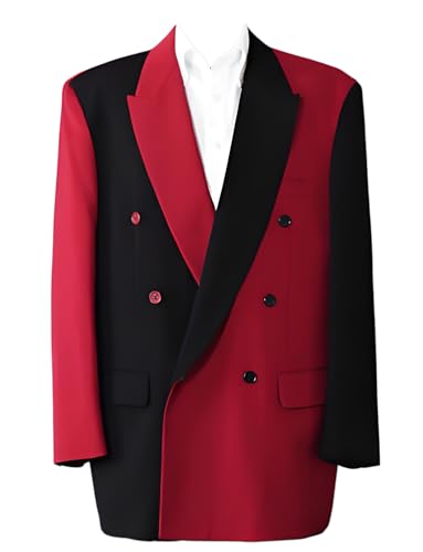 Blazer croisé pour homme à revers en pointe Kromoc costume de bal