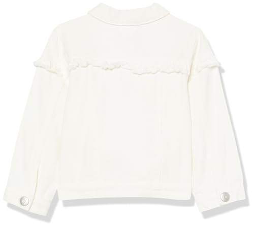 Mud Pie Girls Girl White Denim Jacket ;2